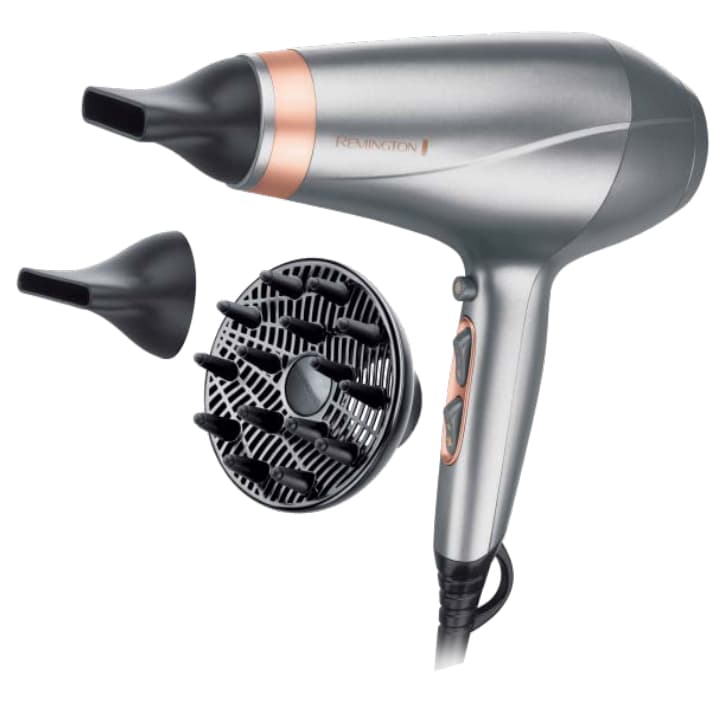Remington AC8820 asciuga capelli 2200 W Argento GARANZIA ITALIA