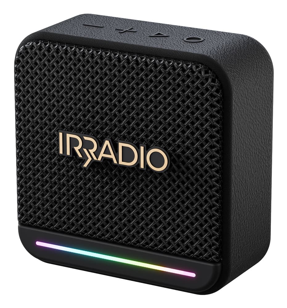 Irradio 550922100 altoparlante portatile e per feste Altoparlante portatile stereo Nero 10 W GARANZIA ITALIA