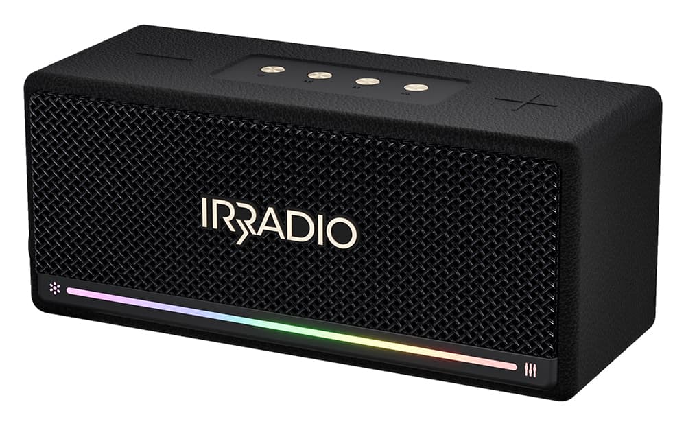 Irradio 550922102 altoparlante portatile e per feste Altoparlante portatile stereo Nero 40 W GARANZIA ITALIA