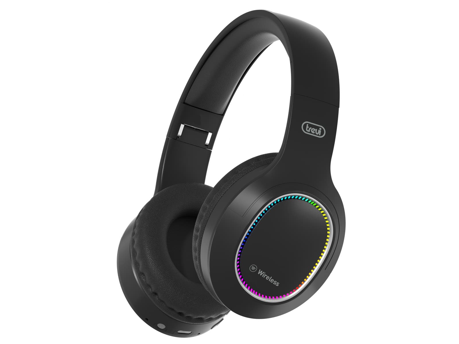Trevi DJ 12E60 BT Auricolare Con cavo e senza cavo A Padiglione Musica e Chiamate USB tipo-C Bluetooth Nero GARANZIA ITALIA