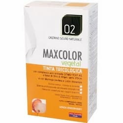 MaxColor Vegetal Tintura 02 Castano Scuro Naturale 140mL