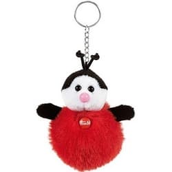Trudi Portachiavi Bubbly Coccinella Rosso 55490