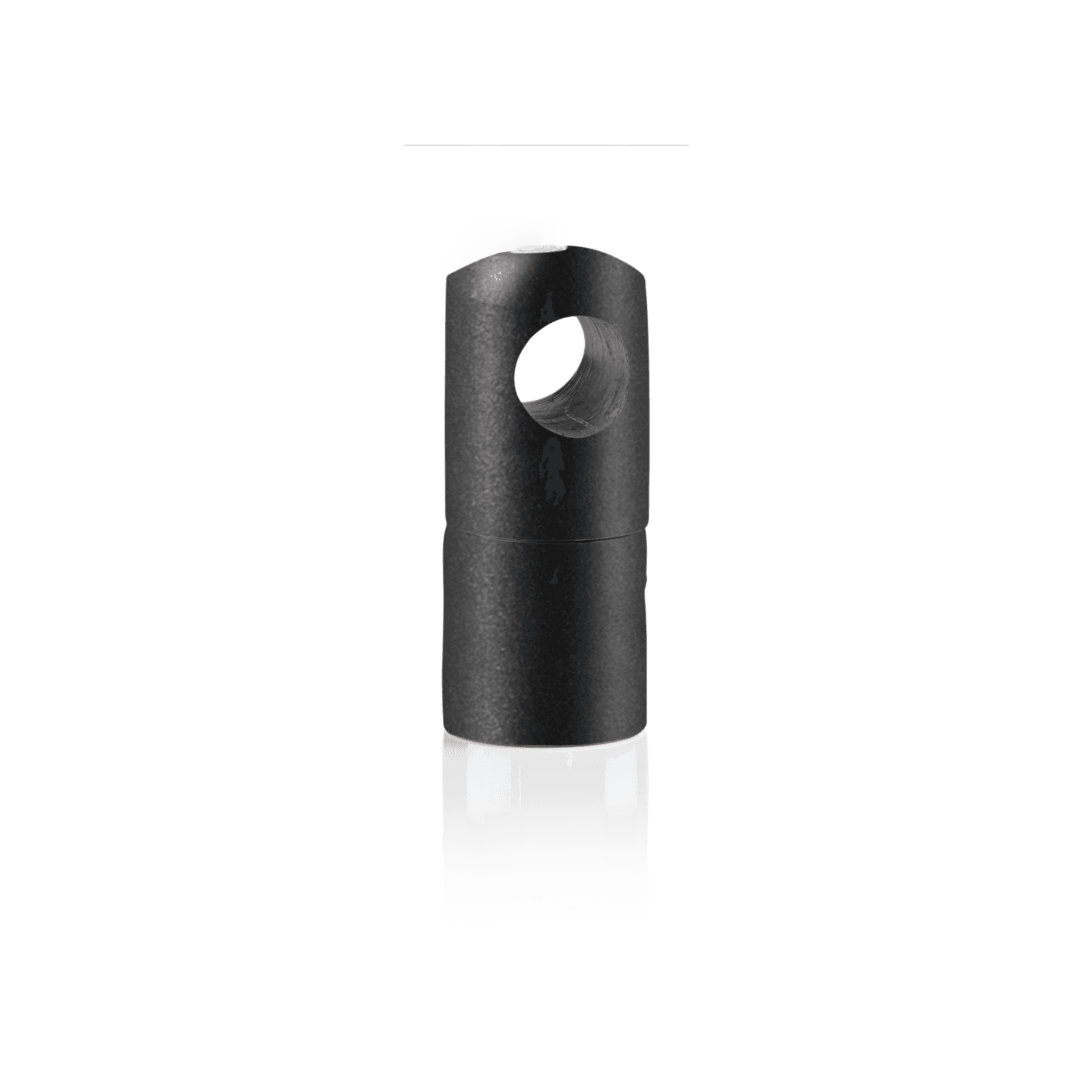 143217 Supporto cavo in metallo 1x30mm nero