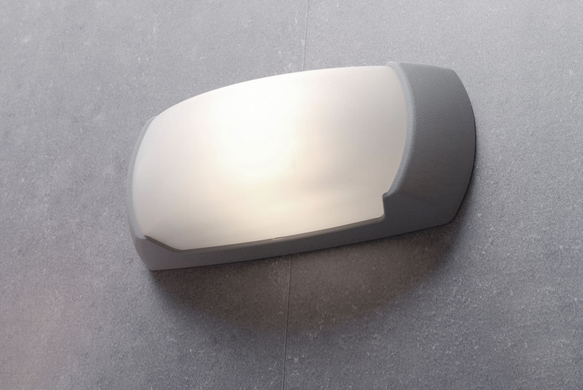 ANDORA APPLIQUE PLAFONIERA 1 LUCE ATTACCO E27 ANTIRUGGINE GRIGIO IP66 CONFEZIONE DA 10 PEZZI