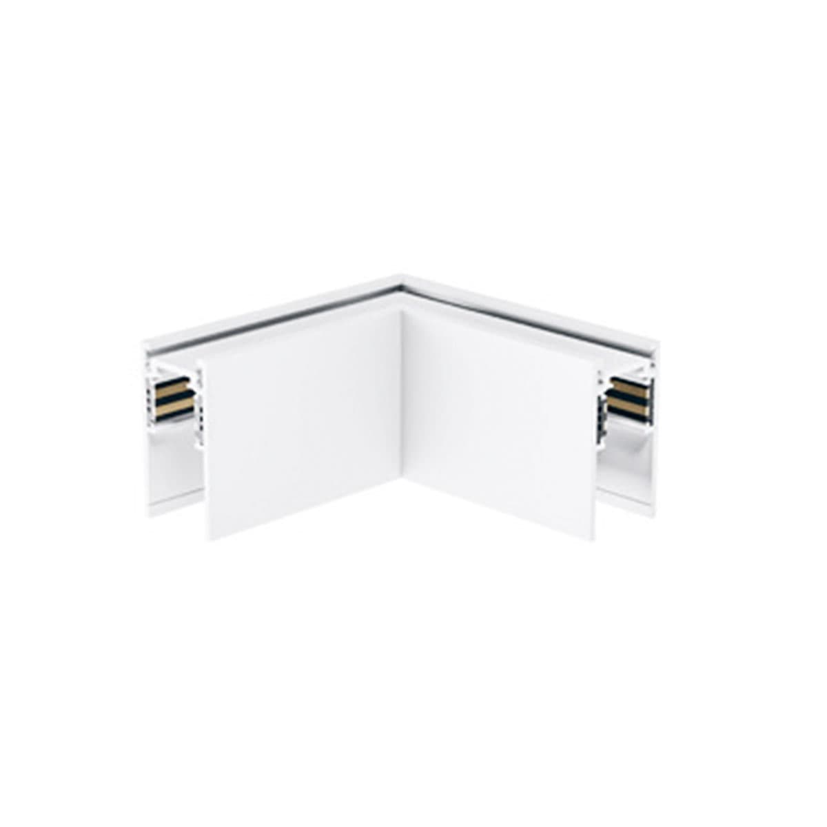 GBIGSB1- ANGOLO 90° SOFFITTO/SOFFITTO SISTEMA BINARIO MODULARE DA SUPERFICIE BIANCO