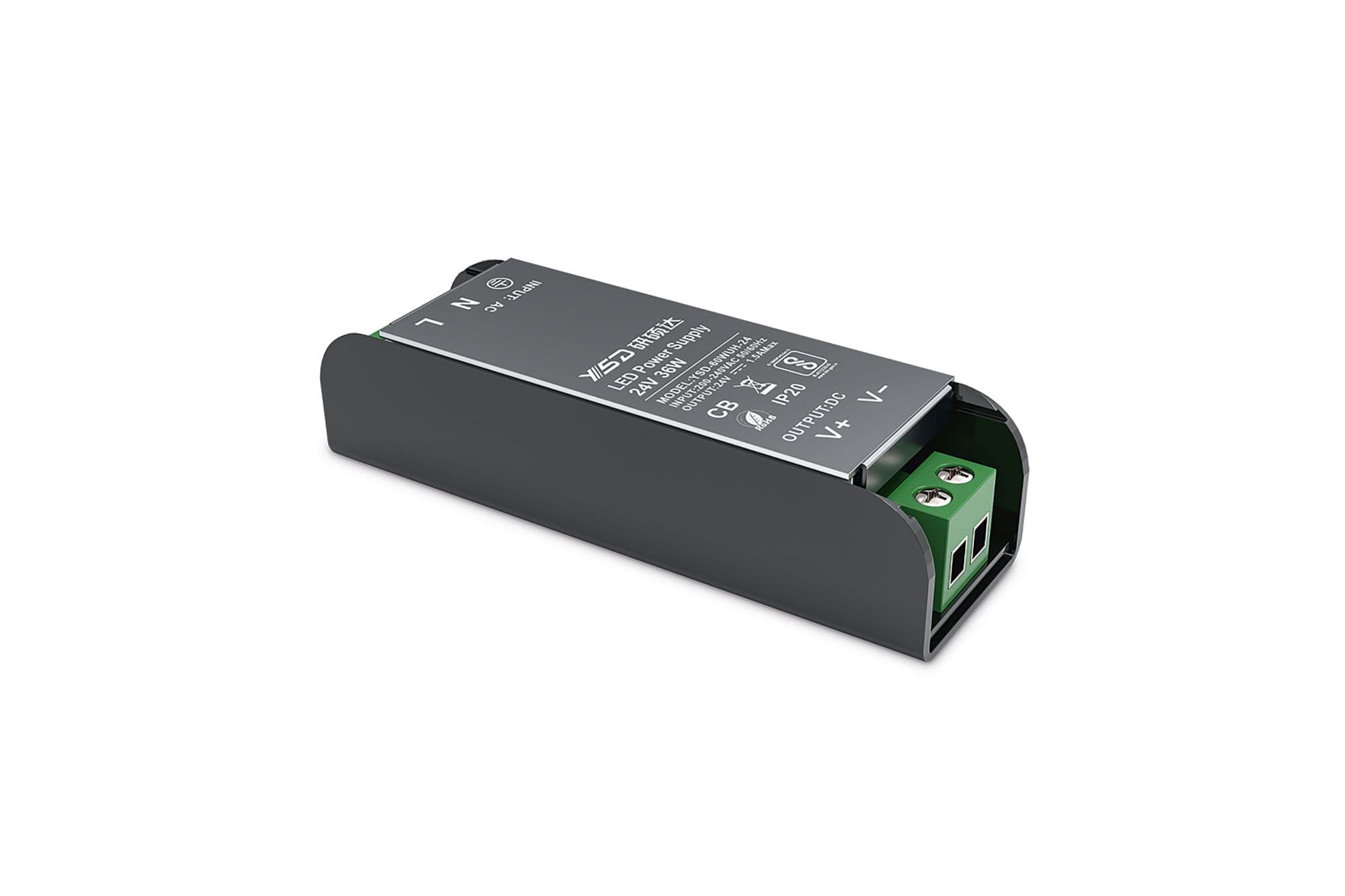 I-DRIVER-SL-36-24 DRIVER SLIM 24V 36W Output 24V 1.5A 36W input 100~240VAC