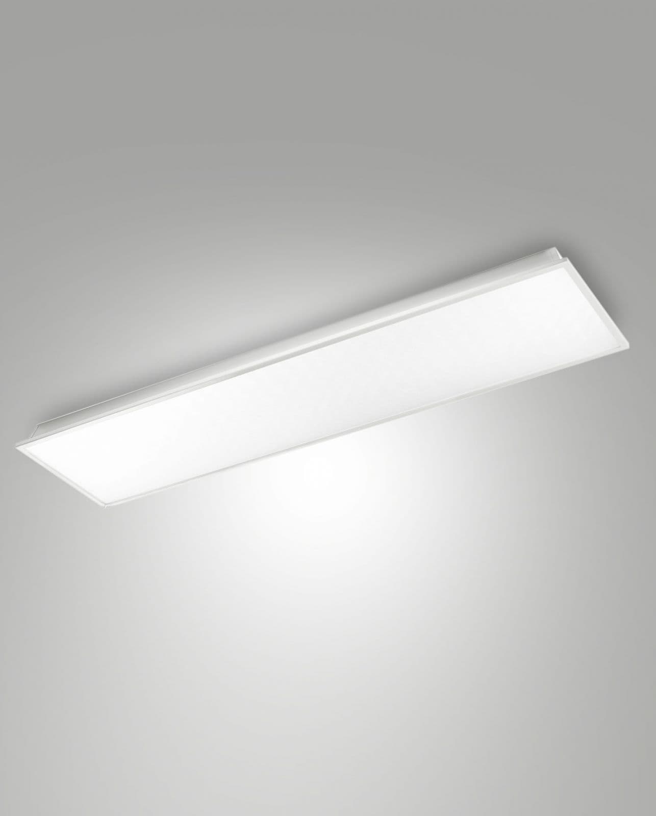 MANET PLFONIERA INCASSO 30X120CM WW PRISMATIC CRI90 DIMMERABILE DALI/PUSH 4000K 5500LM 40W