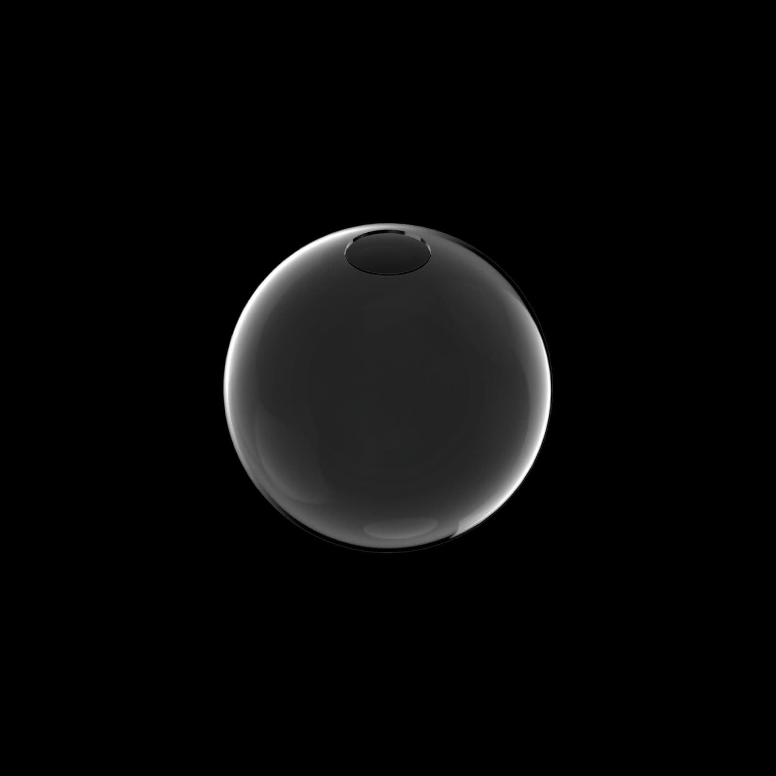 MAPA SINGLE SOLO VETRO SFERA D.20CM TRASPARENTE