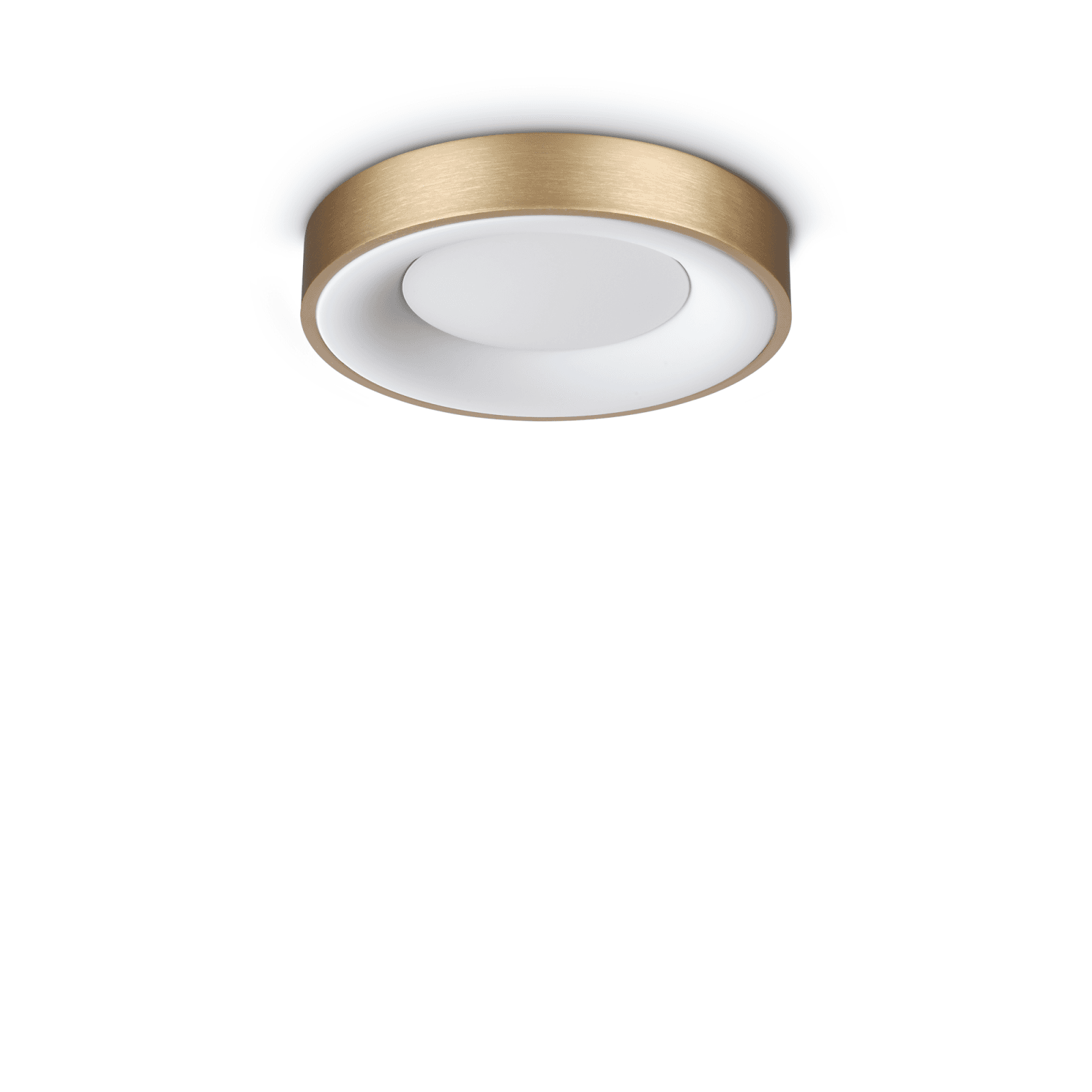 PLANET PLAFONIERA LED 3000K 15W 1350 lm SATINATA OTTONE D.30CM