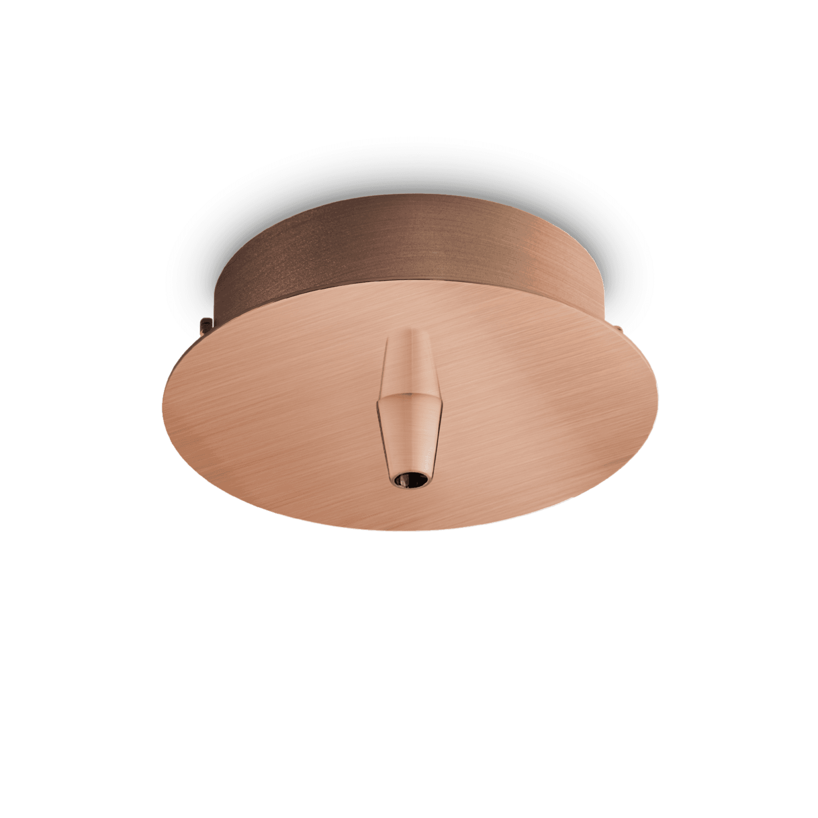 ROSONE STANDARD ROUND 1 PUNTO LUCE D.10CM RAME