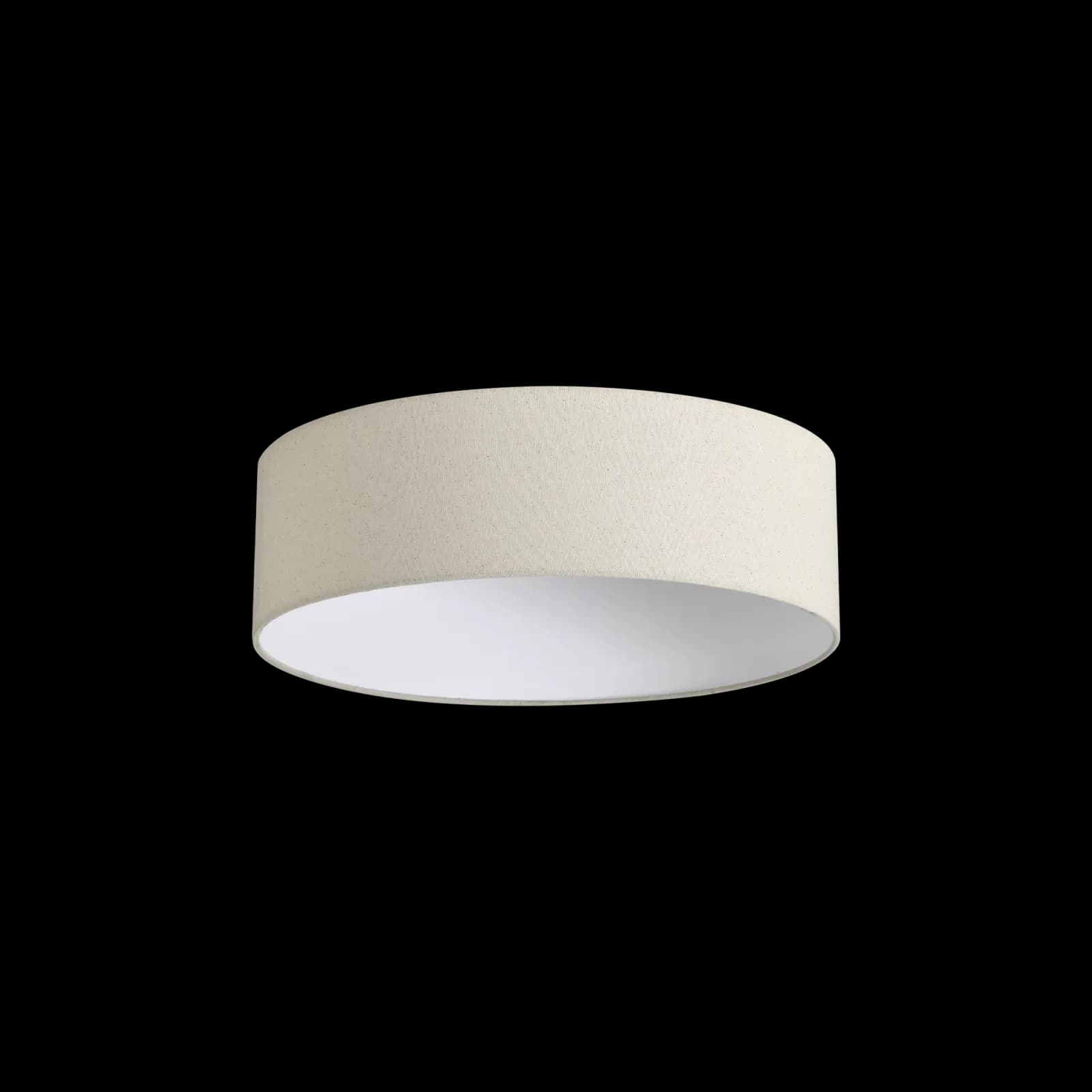SET UP PARALUME SLIM D.45CM IN TESSUTO E PVC PER SOFFITTO BEIGE