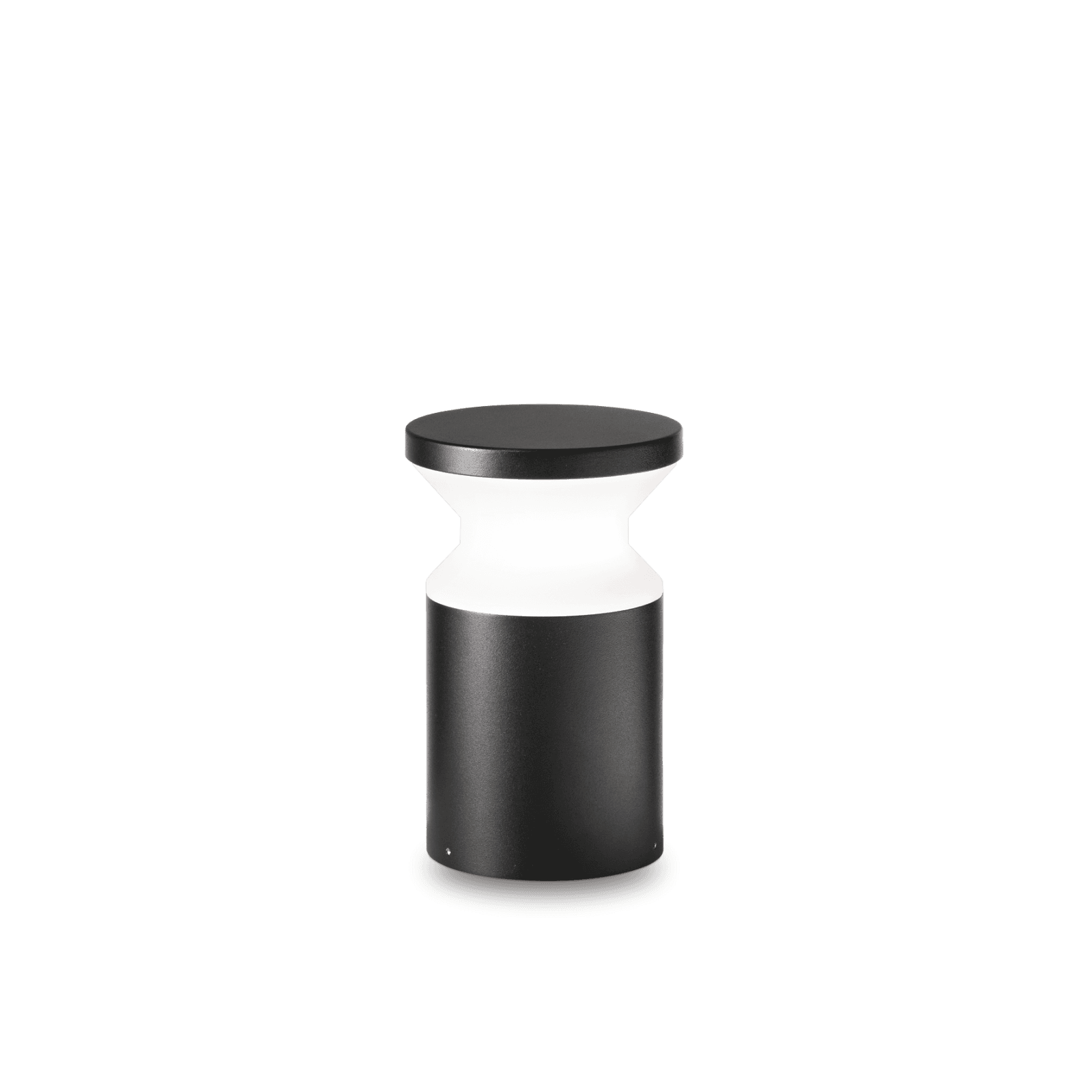 TORRE PALETTO 1 LUCE ATTACCO E27 22CM IP65 NERO