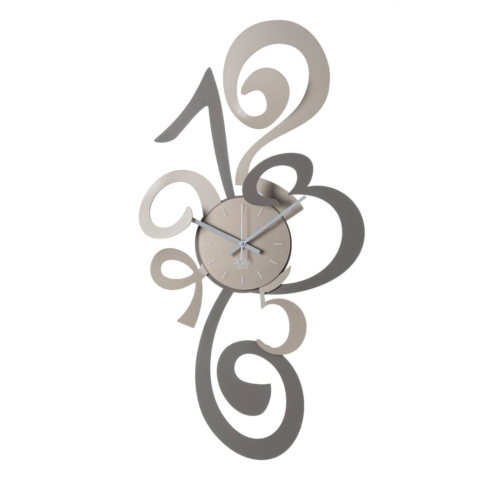Orologio da parete moderno Truciolo Fango e Sabbia