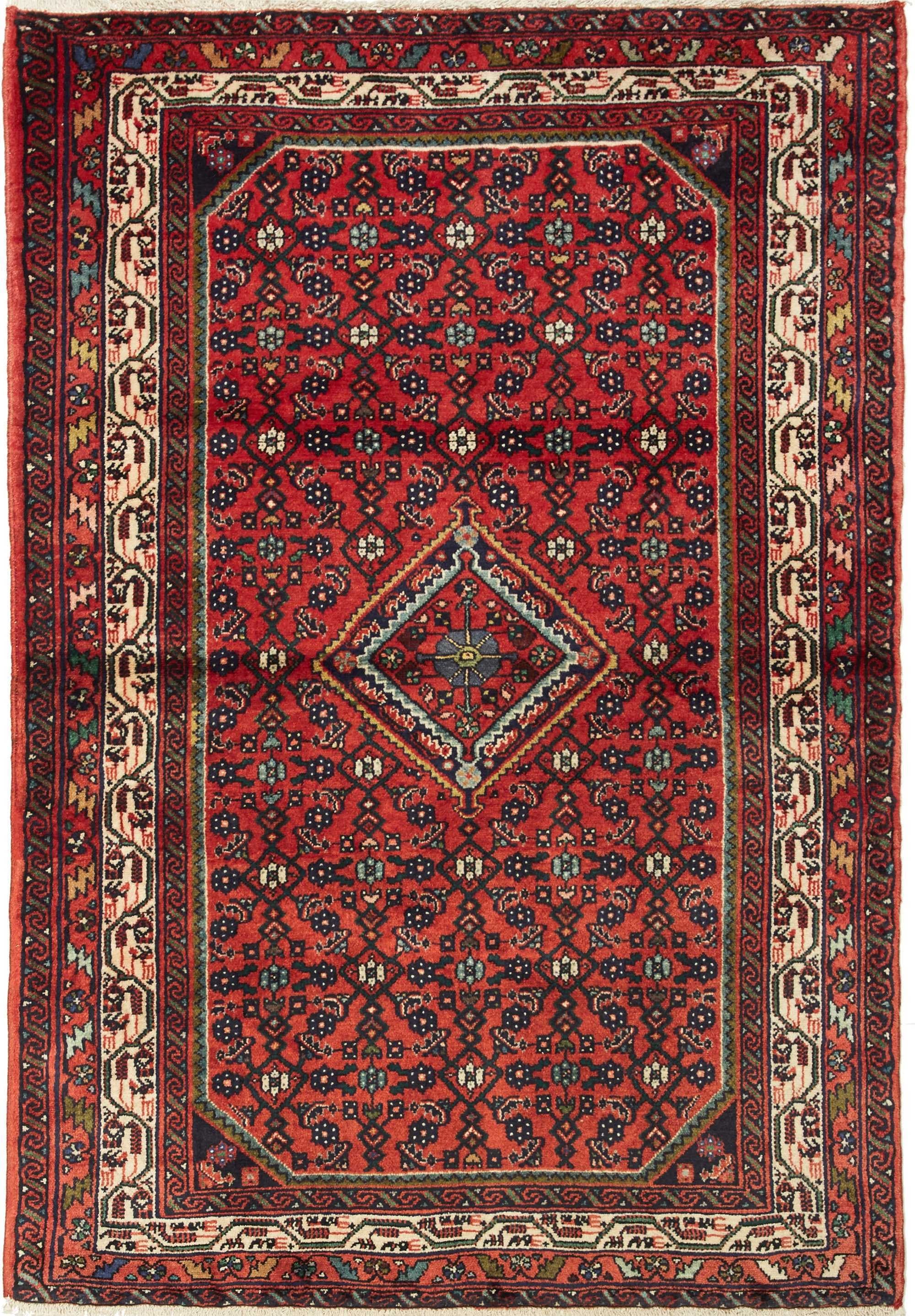 Medaglione Rosso Blu 98x143 Cm