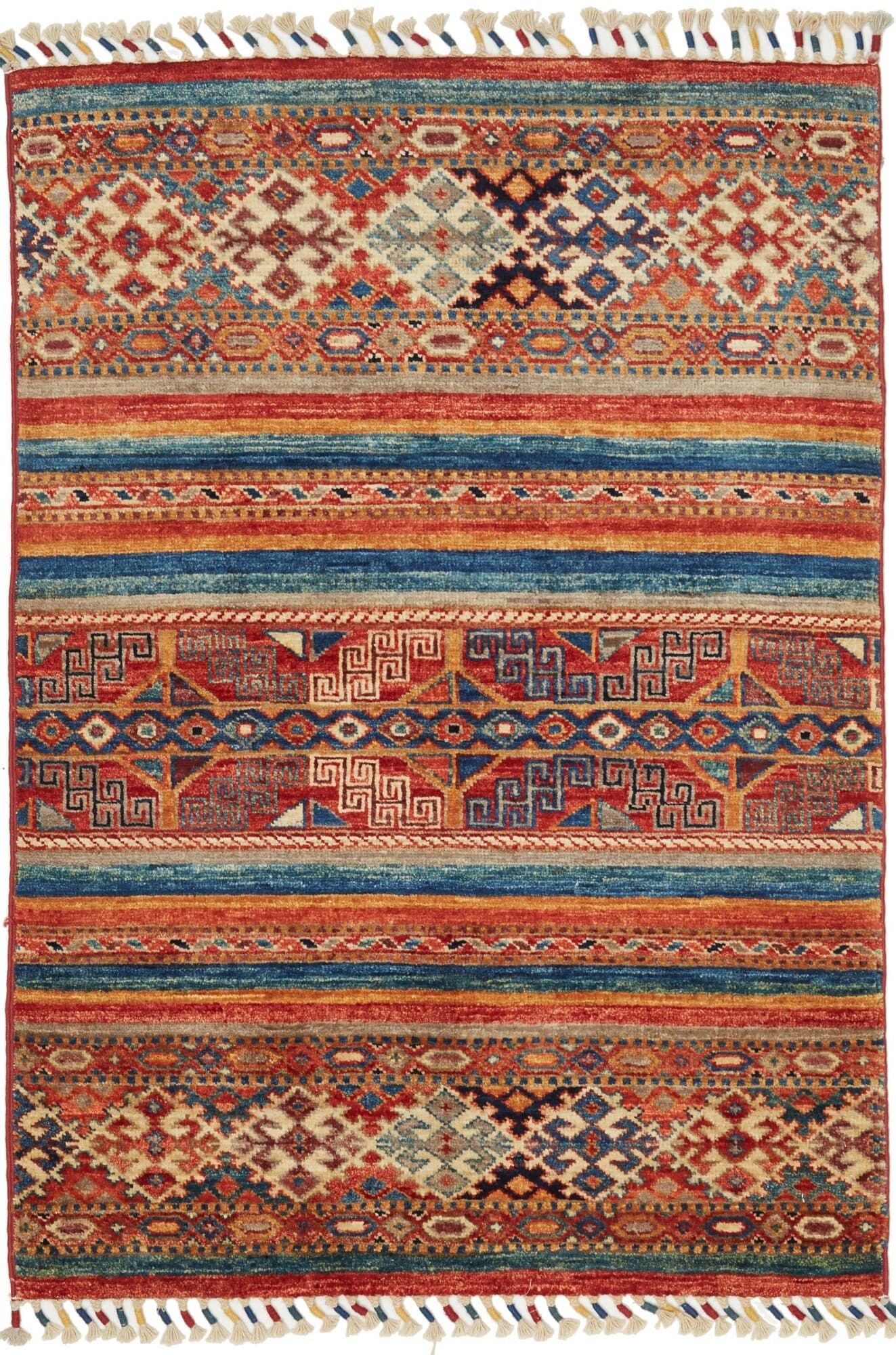 Samarkand Pakistan Terracotta Blu